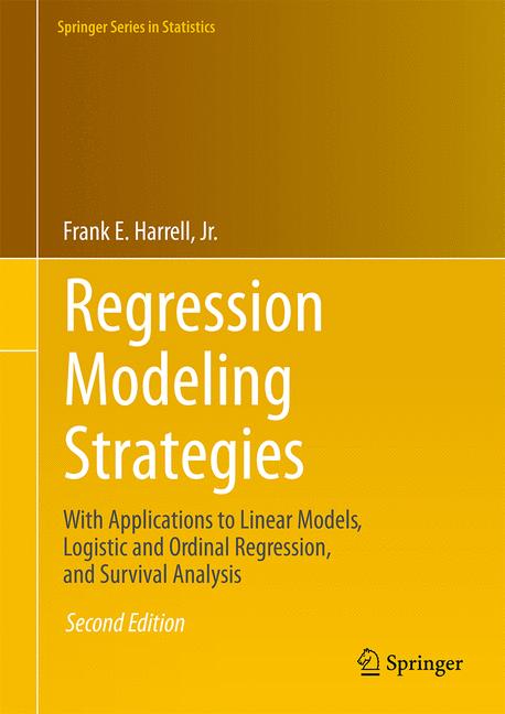 Weitere Ansicht: Regression Modeling Strategies | Jr., Frank E. Harrell, Jr. Harrell