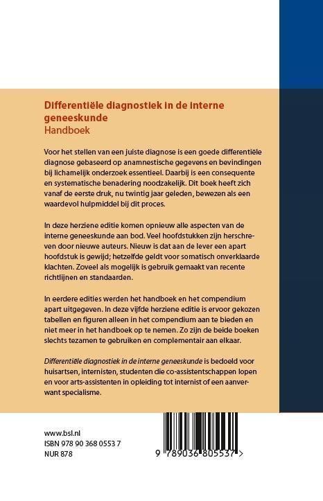 Weitere Ansicht: Differentiële Diagnostiek in de Interne Geneeskunde