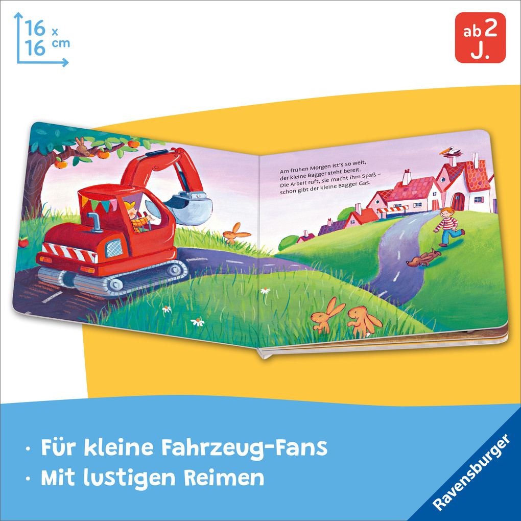 Weitere Ansicht: Was machst du, kleiner Bagger? | Bernd Penners