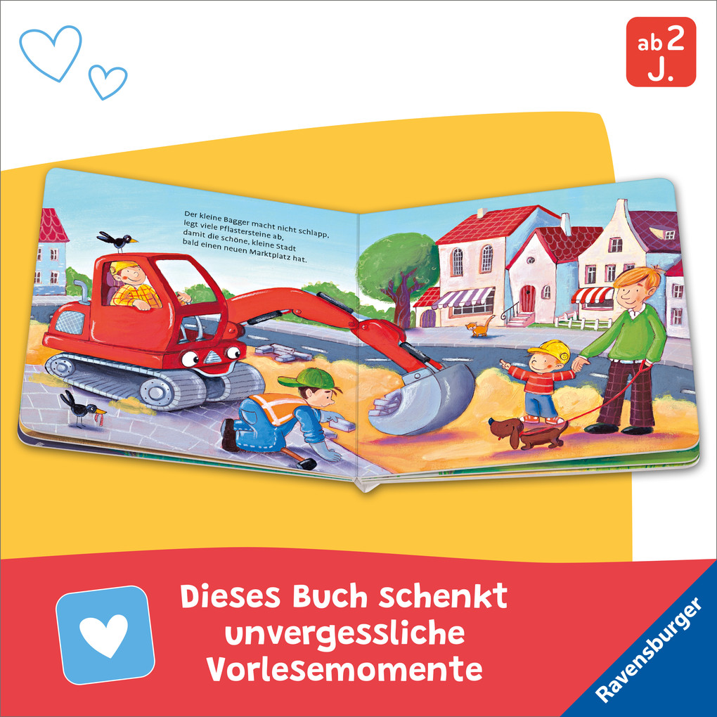 Weitere Ansicht: Was machst du, kleiner Bagger? | Bernd Penners