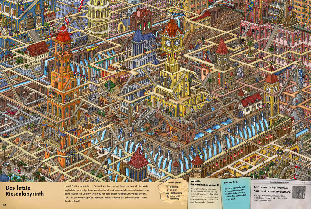 Weitere Ansicht: Pierre, der Irrgarten-Detektiv | Hiro Kamigaki, Chihiro Maruyama, Ic4design
