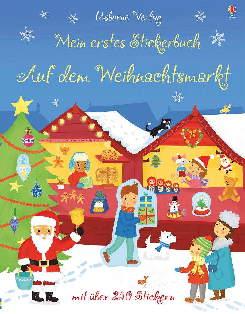 Produktbild: Mein erstes Stickerbuch: Auf dem Weihnachtsmarkt | James Maclaine