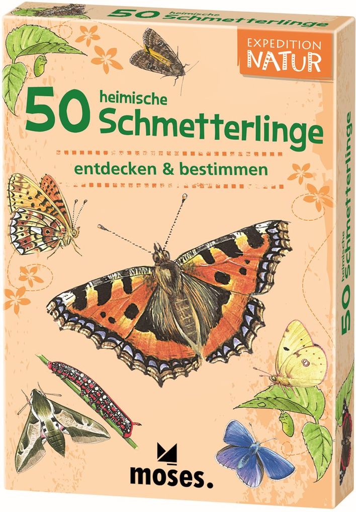 Produktbild: Expedition Natur: 50 heimische Schmetterlinge