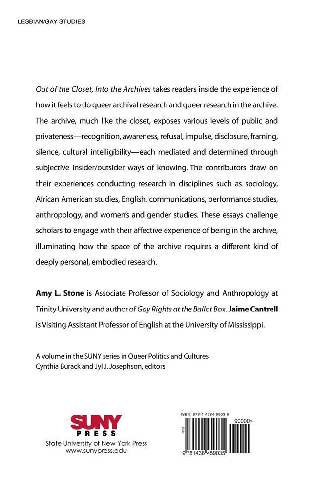 Weitere Ansicht: Out of the Closet, Into the Archives