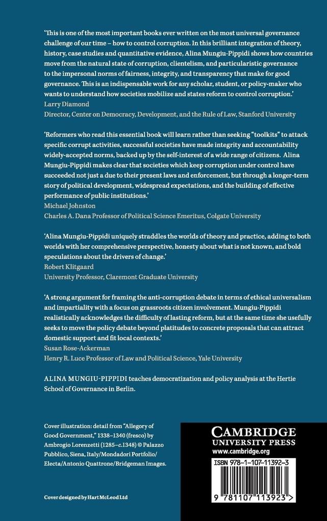 Weitere Ansicht: The Quest for Good Governance | Alina Mungiu-Pippidi