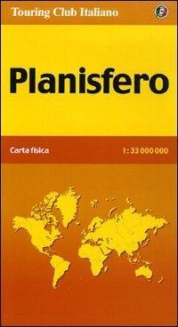 Produktbild: Planisfero. Carta fisica 1:33.000.000