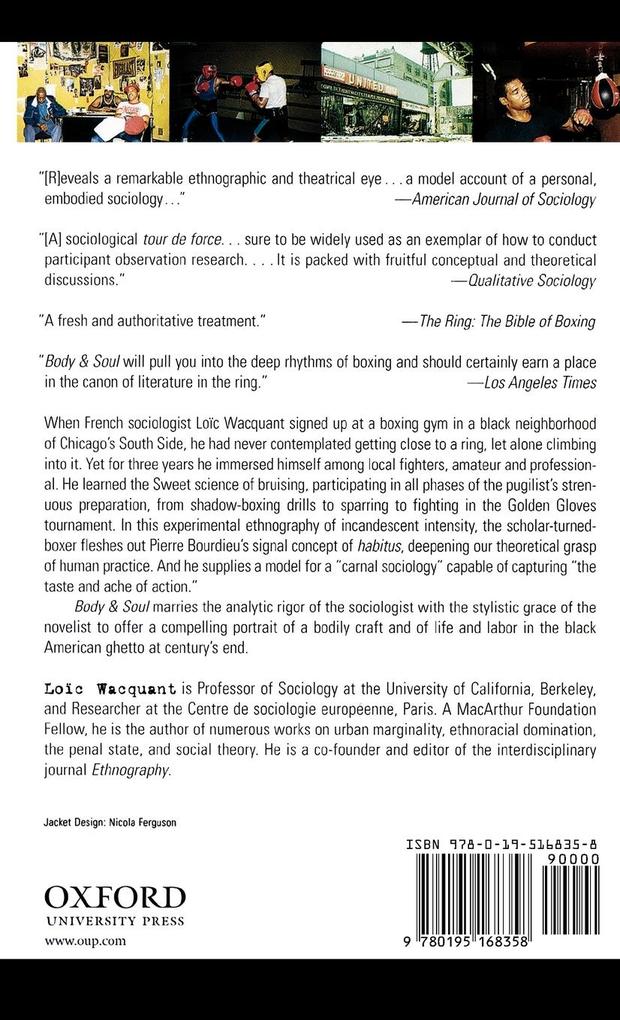 Weitere Ansicht: Body & Soul | Loic Wacquant