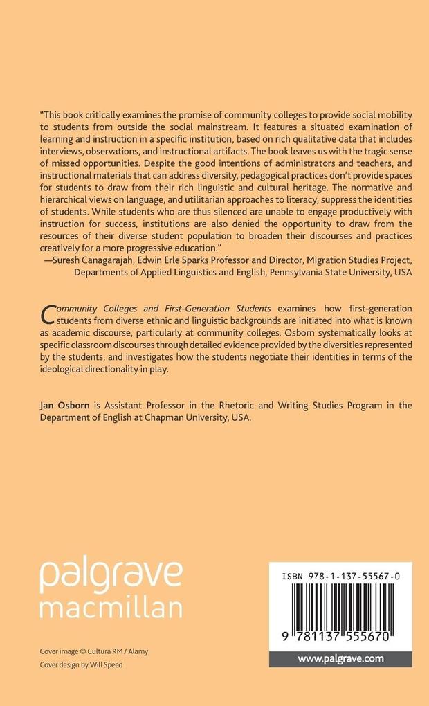 Weitere Ansicht: Community Colleges and First-Generation Students | Jan Osborn