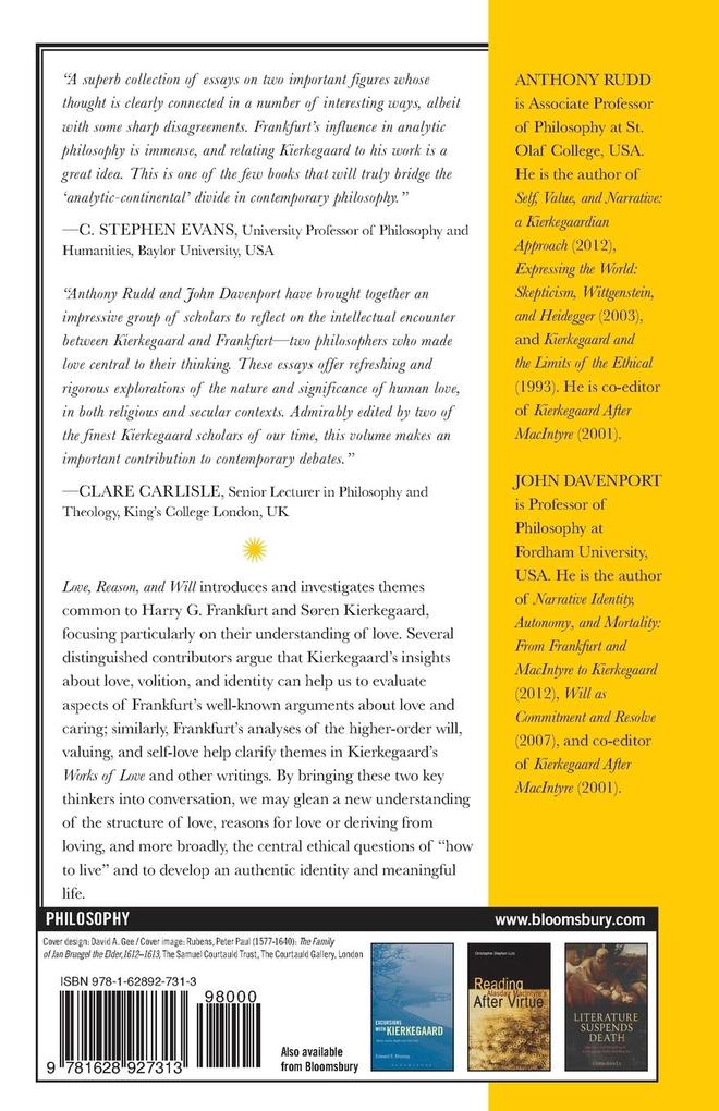 Weitere Ansicht: Love, Reason, and Will