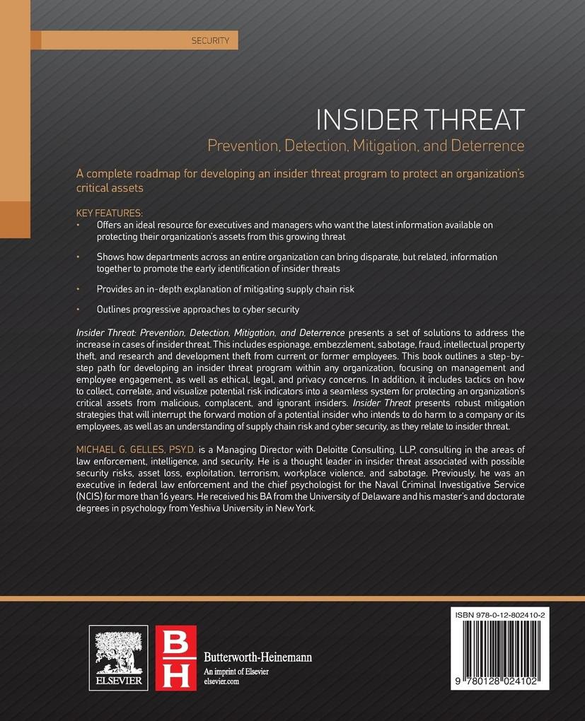 Weitere Ansicht: Insider Threat | Michael G. Gelles