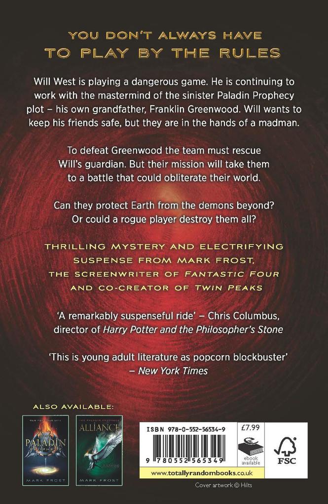 Weitere Ansicht: The Paladin Prophecy: Rogue | Mark Frost
