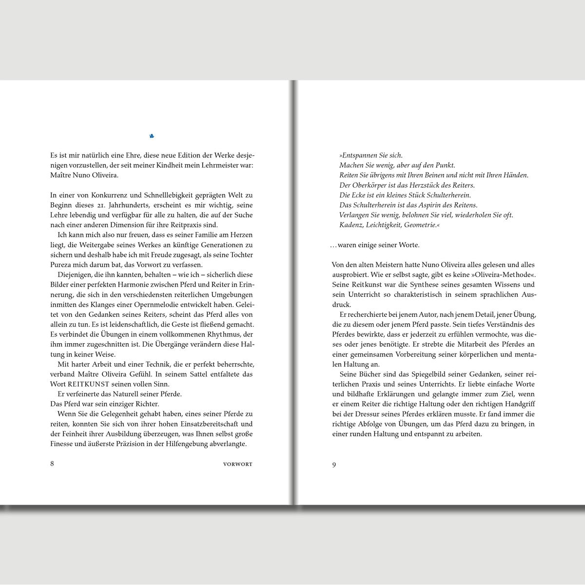 Weitere Ansicht: Die Kunst des Reitens. Gesammelte Schriften. | Nuno Oliveira