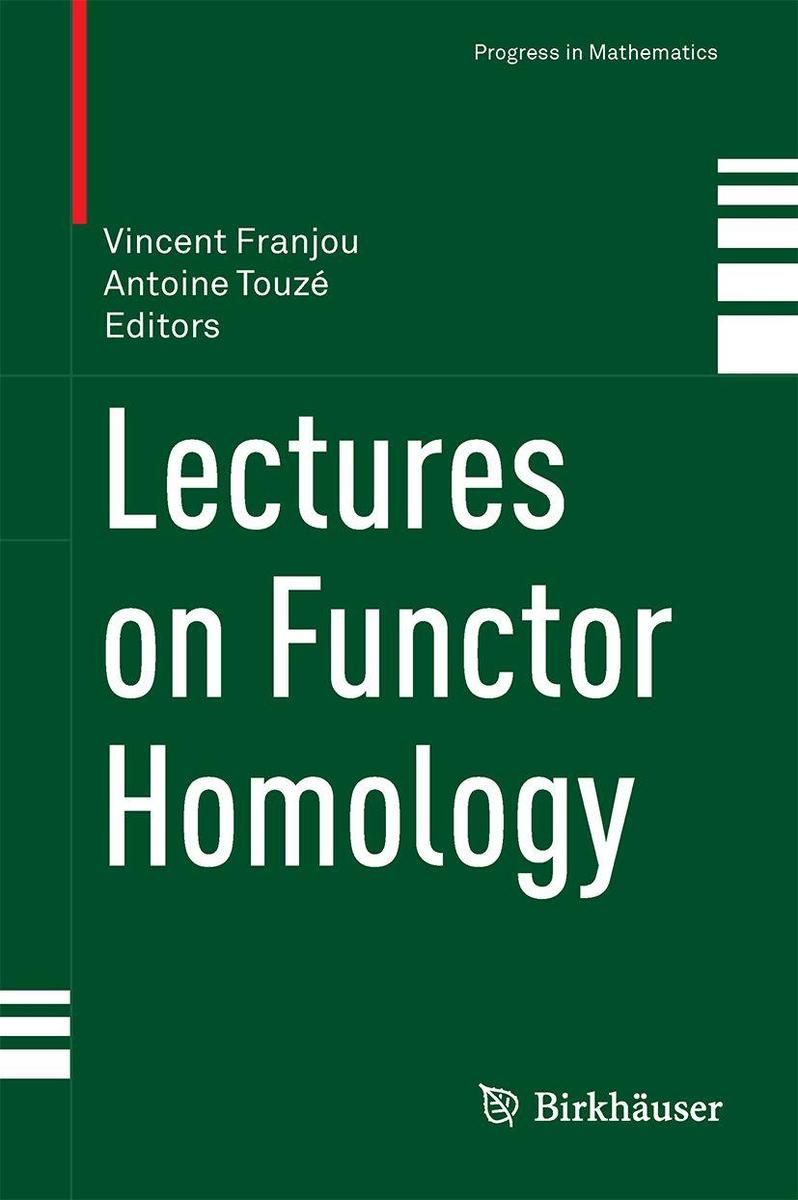 Produktbild: Lectures on Functor Homology