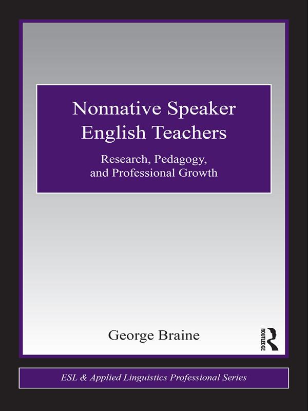 Produktbild: Nonnative Speaker English Teachers | George Braine