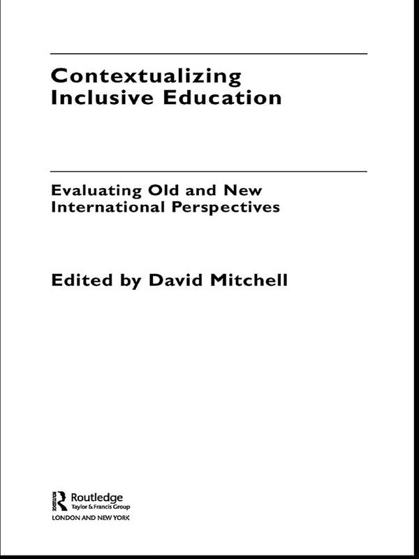 Produktbild: Contextualizing Inclusive Education