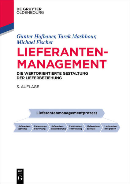 Produktbild: Lieferantenmanagement | Günter Hofbauer, Tarek Mashhour, Michael Fischer