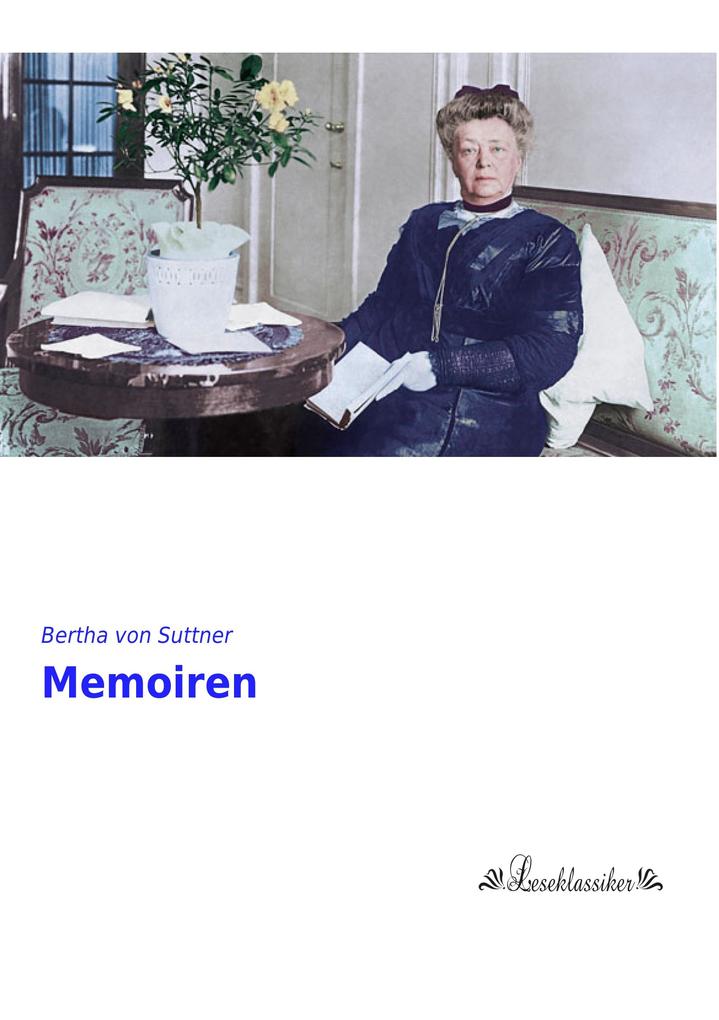 Produktbild: Memoiren | Bertha von Suttner