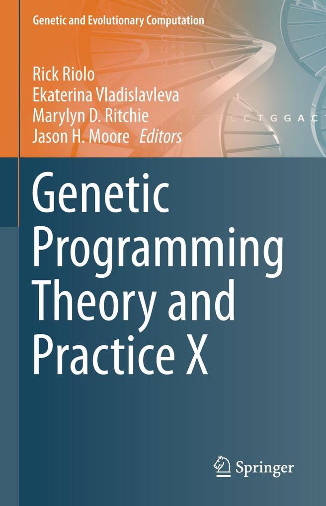 Produktbild: Genetic Programming Theory and Practice X
