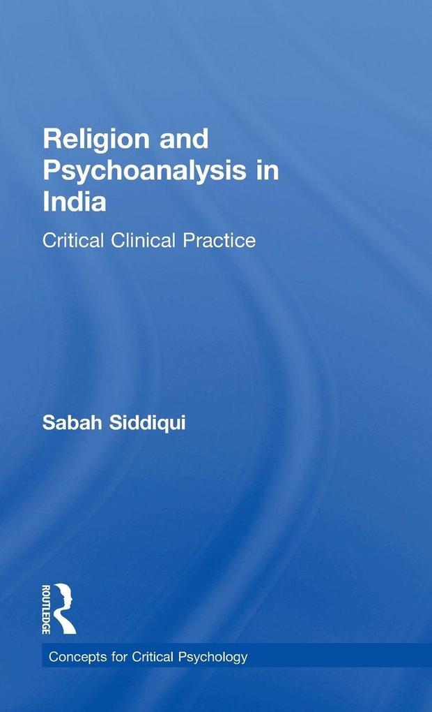 Produktbild: Religion and Psychoanalysis in India | Sabah Siddiqui