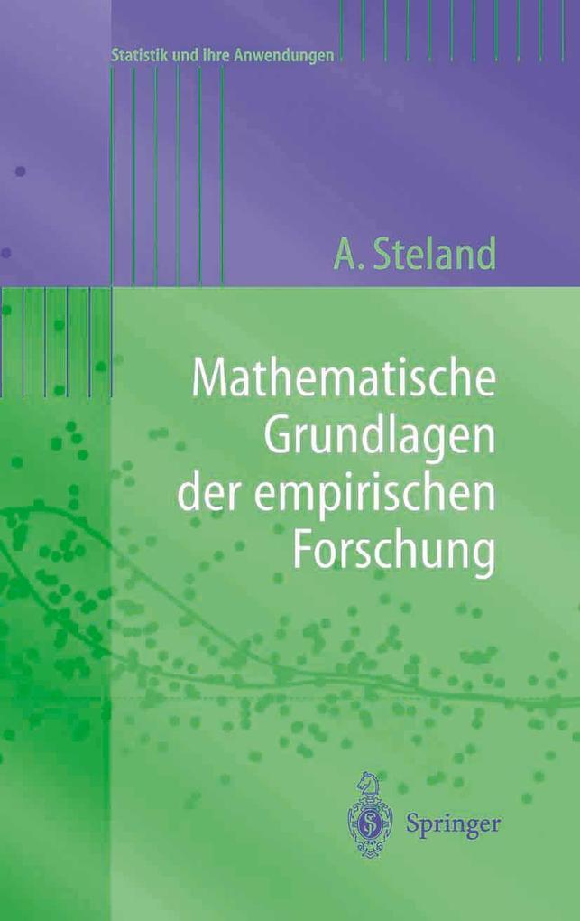 Produktbild: Mathematische Grundlagen der empirischen Forschung | Ansgar Steland