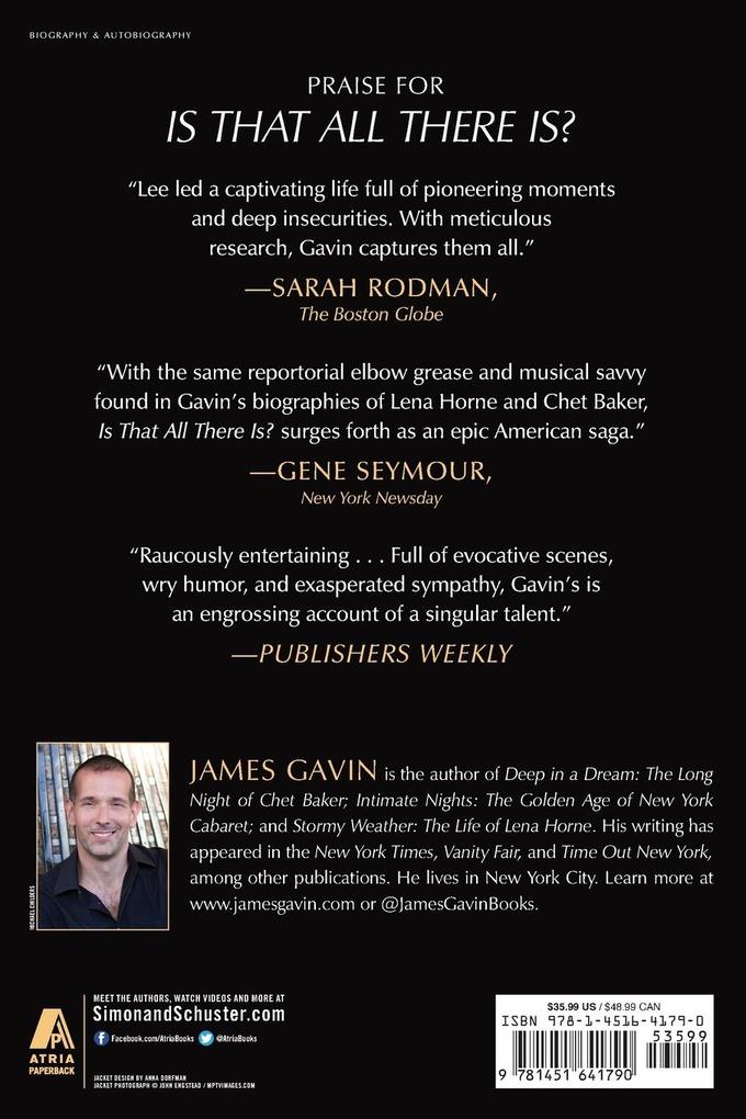 Weitere Ansicht: Is That All There Is? | James Gavin