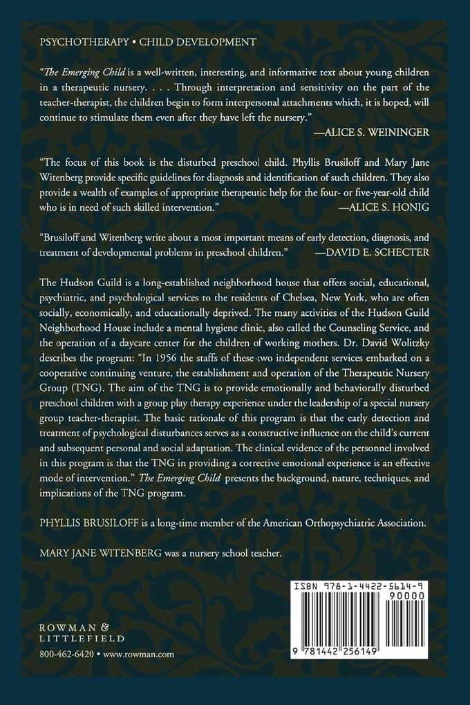 Weitere Ansicht: Emerging Child | Phyllis Brusiloff, Mary Jane Witenberg