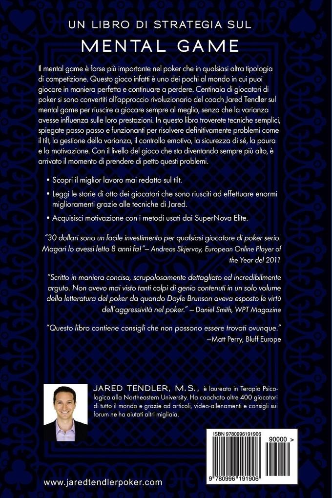 Weitere Ansicht: Il Mental Game Del Poker | Jared Tendler, Barry Carter