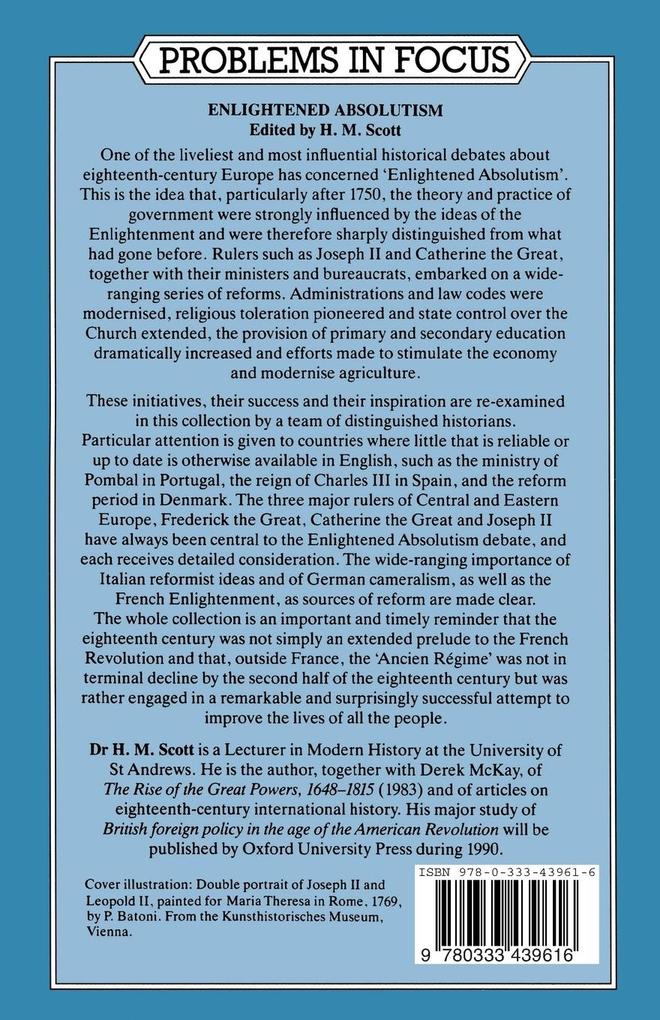 Weitere Ansicht: Enlightened Absolutism