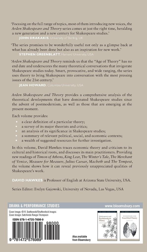 Weitere Ansicht: Shakespeare and Economic Theory | David Hawkes