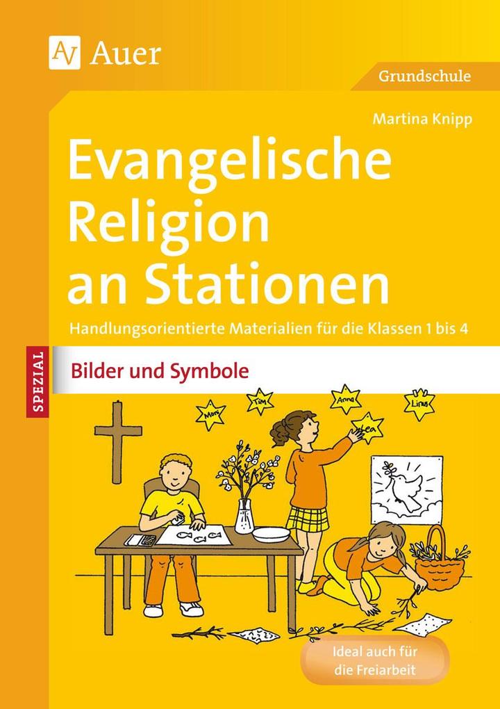 Produktbild: Ev. Religion an Stationen Spezial Bilder & Symbole | Martina Knipp