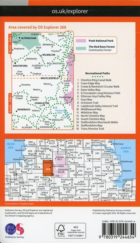 Weitere Ansicht: Wilmslow, Macclesfield and Congleton | Ordnance Survey