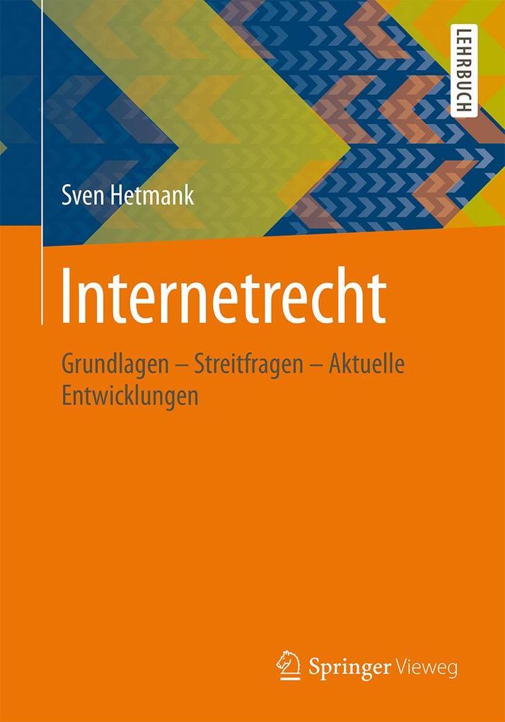 Produktbild: Internetrecht | Sven Hetmank