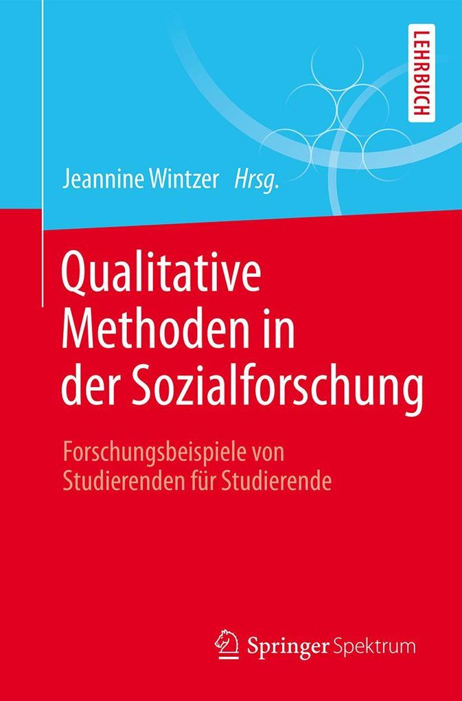Produktbild: Qualitative Methoden in der Sozialforschung