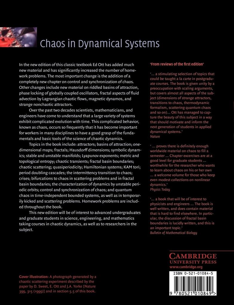 Weitere Ansicht: Chaos in Dynamical Systems | Edward Ott