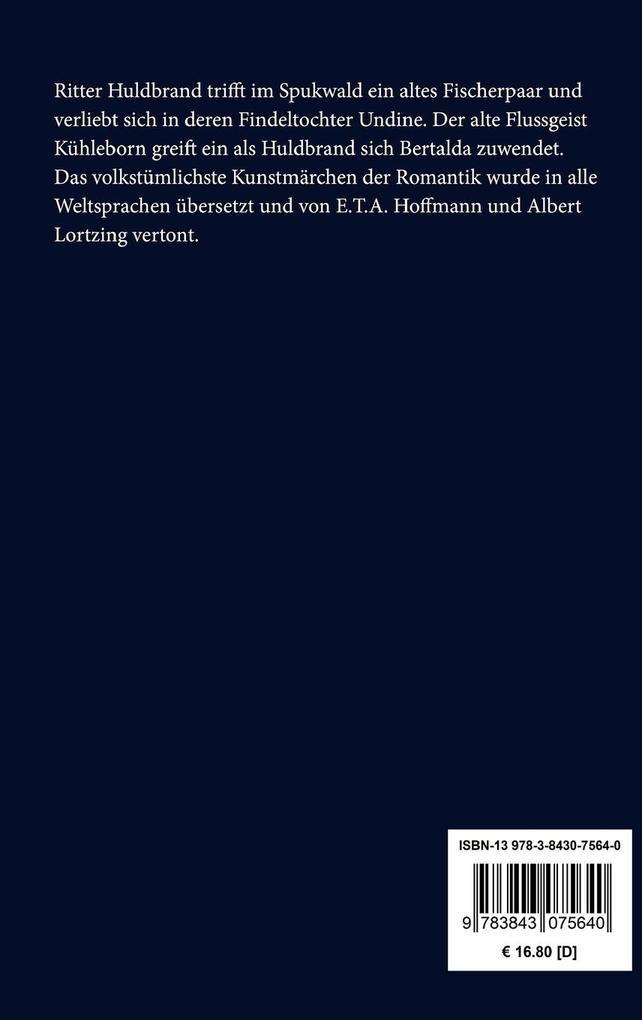 Weitere Ansicht: Undine | Friedrich de la Motte Fouqué