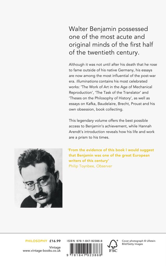 Weitere Ansicht: Illuminations | Walter Benjamin