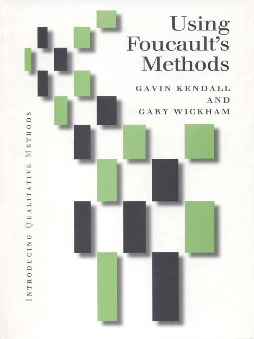 Produktbild: Using Foucault's Methods | Gavin Kendall, Gary M Wickham