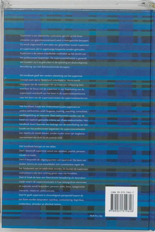 Weitere Ansicht: Handboek supervisiekunde. | F.M.J. Siegers