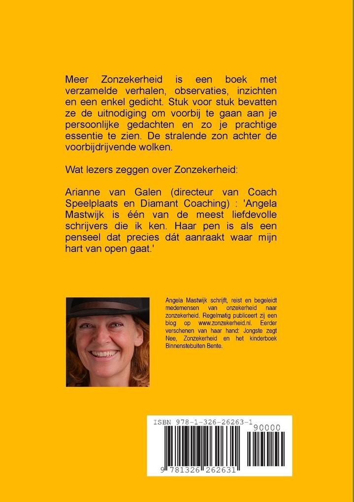 Weitere Ansicht: Meer Zonzekerheid | Angela Mastwijk