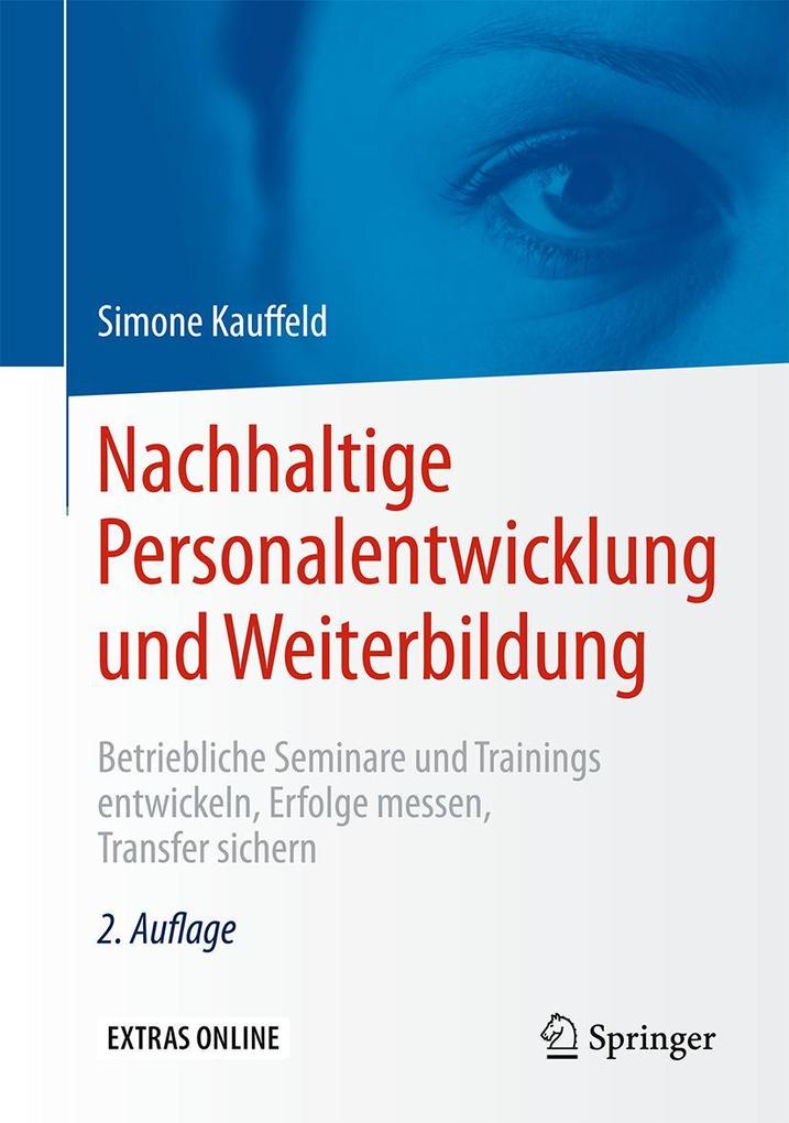 Produktbild: Nachhaltige Personalentwicklung und Weiterbildung | Simone Kauffeld