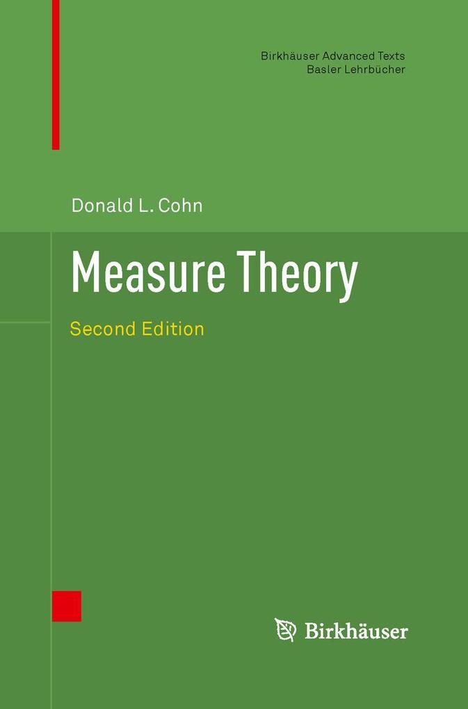 Produktbild: Measure Theory | Donald L. Cohn