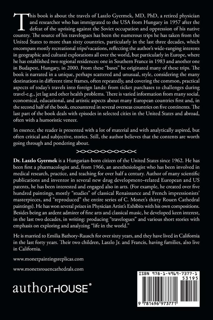 Weitere Ansicht: Travelogues and Reflections | Laszlo Gyermek