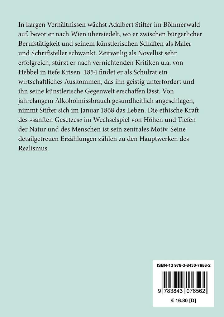 Weitere Ansicht: Der Nachsommer | Adalbert Stifter