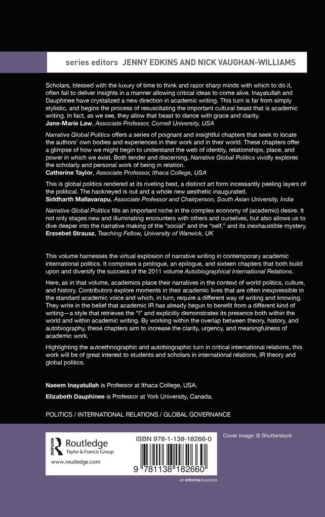 Weitere Ansicht: Narrative Global Politics