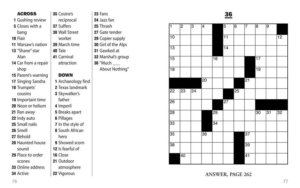 Weitere Ansicht: Jumbo Print Easy Crosswords #6 | Thomas Joseph
