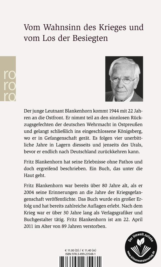 Weitere Ansicht: ...und fahr'n wir ohne Wiederkehr | Fritz Blankenhorn