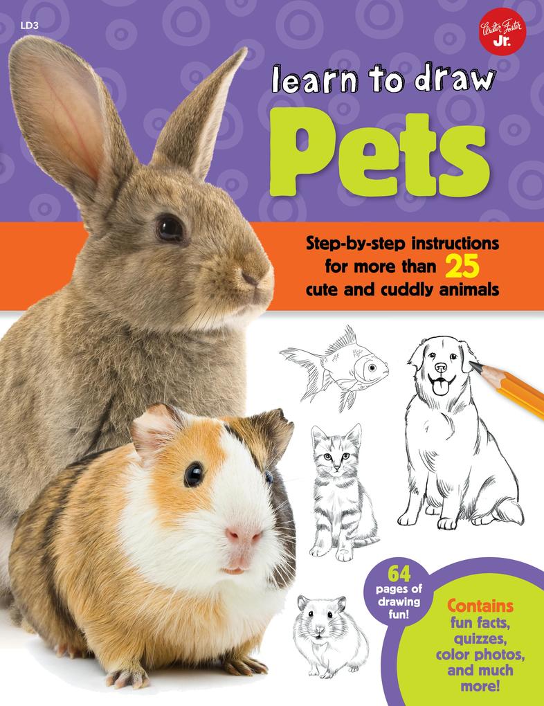 Produktbild: Learn to Draw Pets | Robbin Cuddy