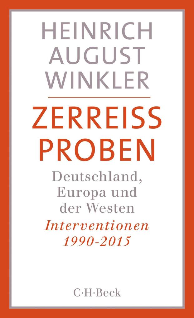 Produktbild: Zerreissproben | Heinrich August Winkler