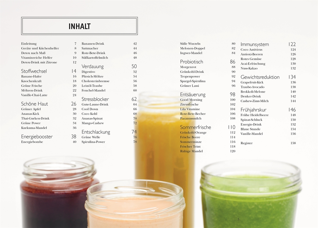 Weitere Ansicht: Super Smoothies - Die besten Detox-Drinks | Fern Green