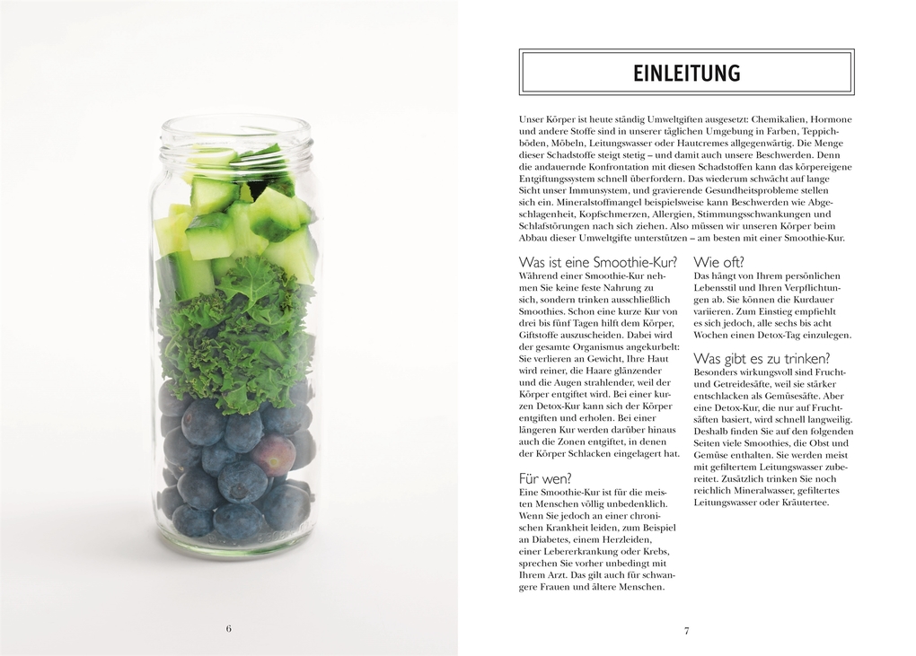 Weitere Ansicht: Super Smoothies - Die besten Detox-Drinks | Fern Green